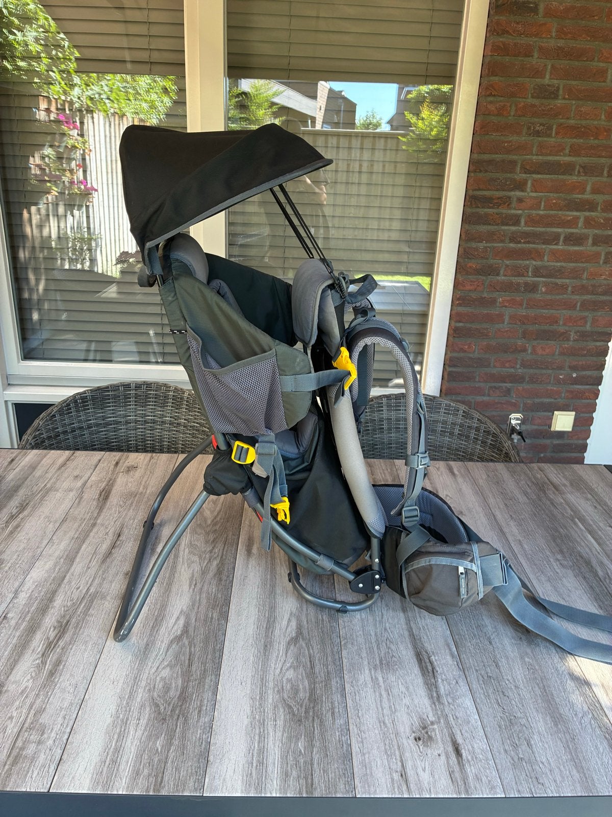 Deuter Kid Comfort 1 Plus Draagrugzak - Ideaal voor wandelen, Kinderen en Baby's, Babydragers en Draagdoeken, Gebruikt, Rug, Draagzak
