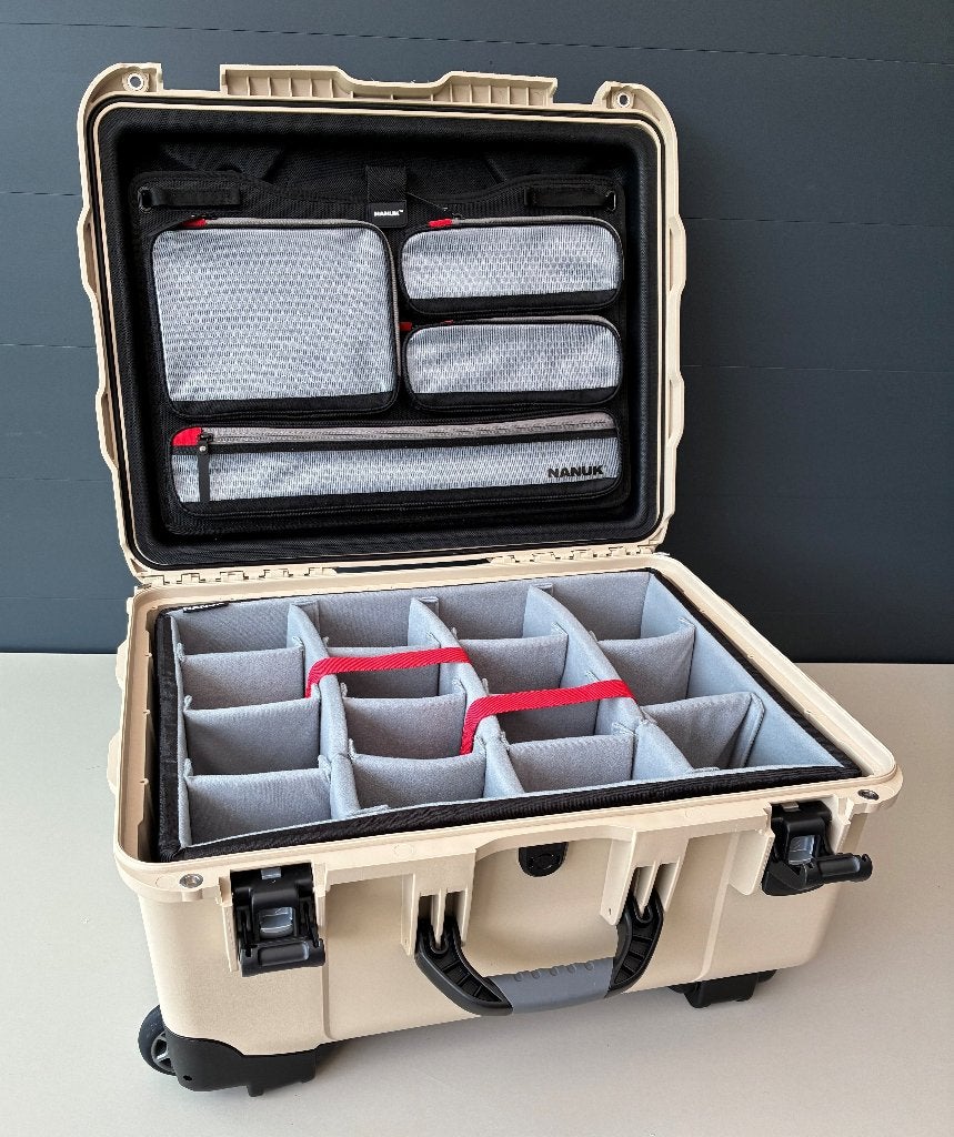 OPHEFFINGS UITVERKOOP Nanuk Case 950 met Trolley PRO PHOTO, Laptopvak, Nieuw, Ophalen of Verzenden, Rolkoffer