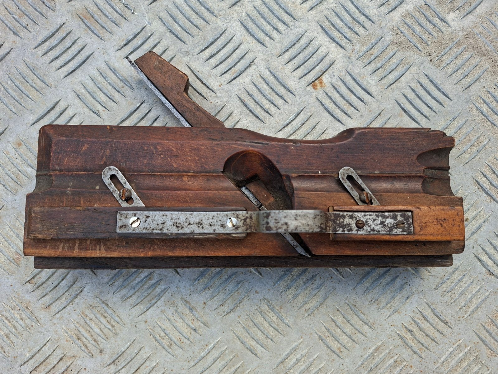 Nooitgedagt oude sponningschaaf, Antiek en Kunst, Antiek | Gereedschap en Instrumenten, Ophalen of Verzenden