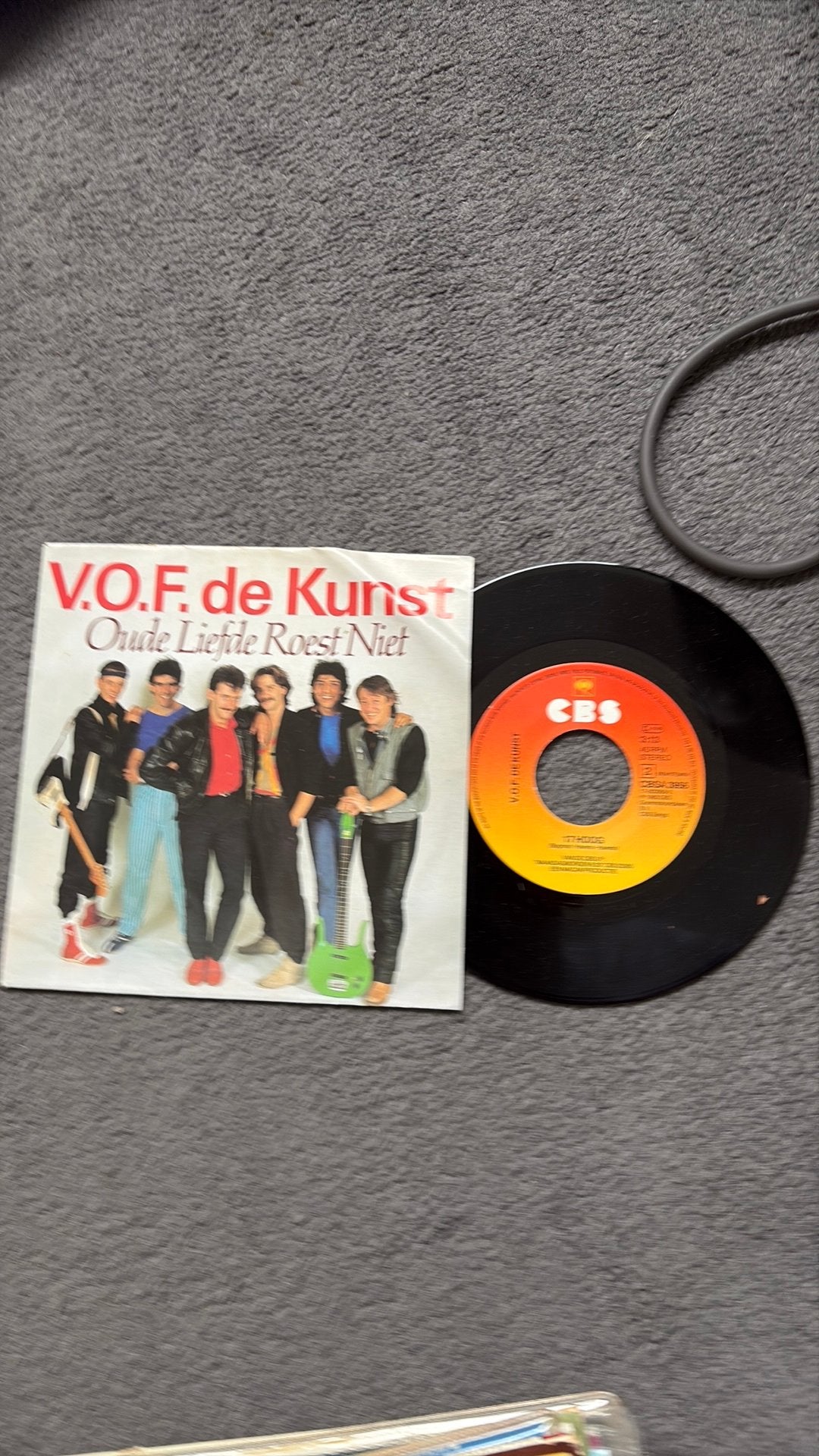 Vof de kunst, Ophalen, Gebruikt, Pop, 7 inch