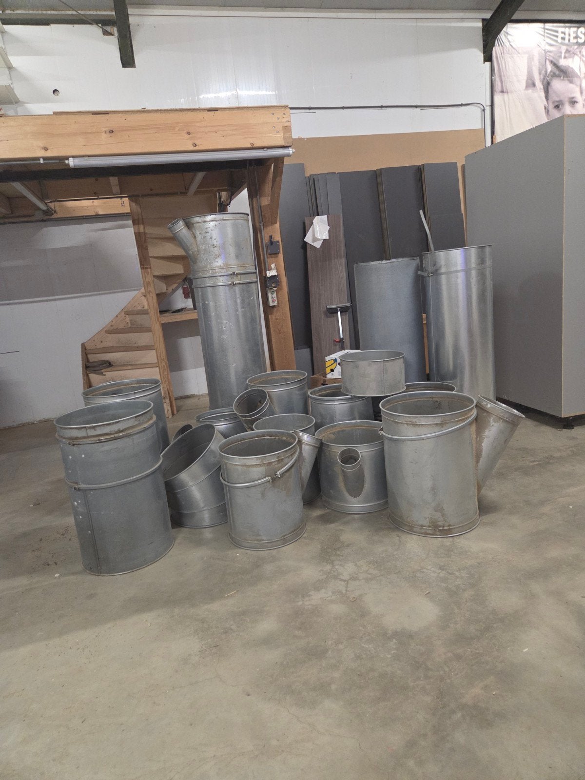 afzuiging, Doe-het-zelf en Verbouw, Buizen en Afvoer, Ophalen of Verzenden, Overige materialen, 80 mm of meer, Overige typen