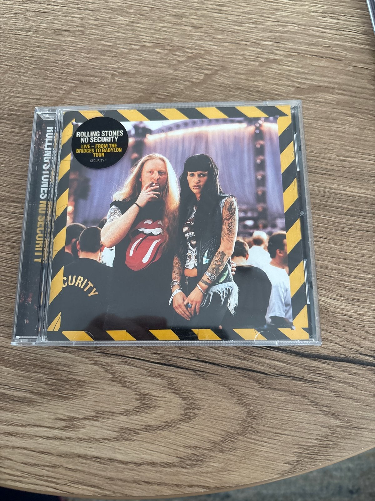 Rolling Stones - No Security CD (Live Album), Ophalen of Verzenden, Zo goed als nieuw, Live-album, Inclusief boekje