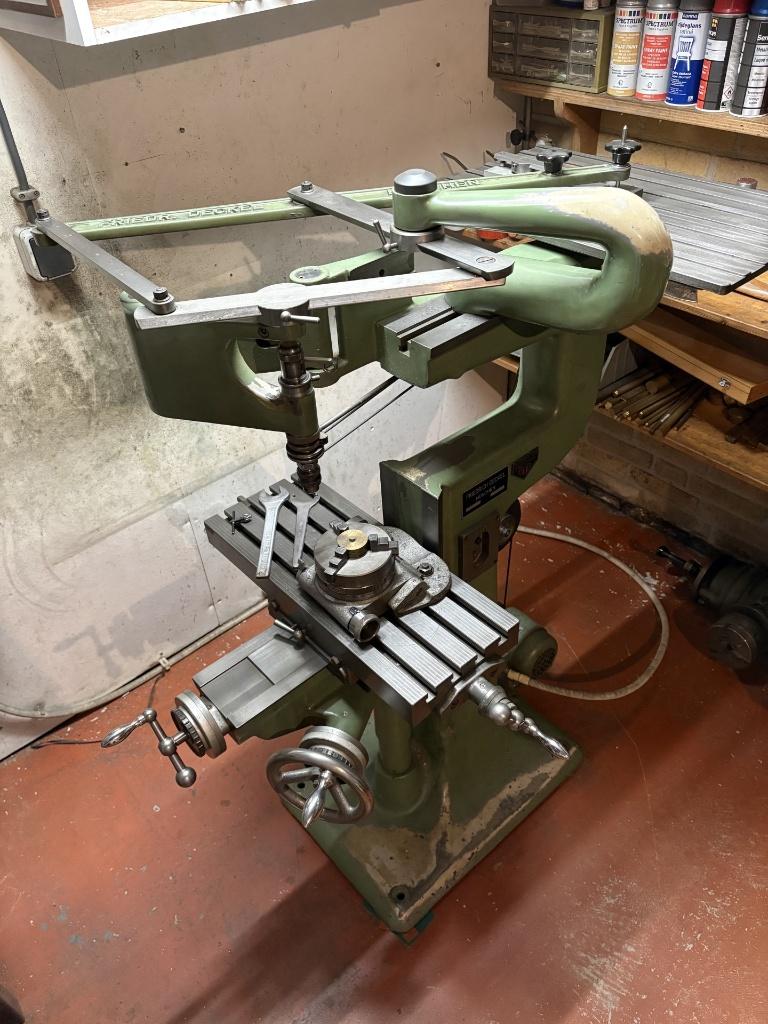 Friedrich Deckel G1L Graveermachine / Pantograaf, Doe-het-zelf en Verbouw, Ophalen, Gebruikt, Overige soorten, Friedrich Deckel