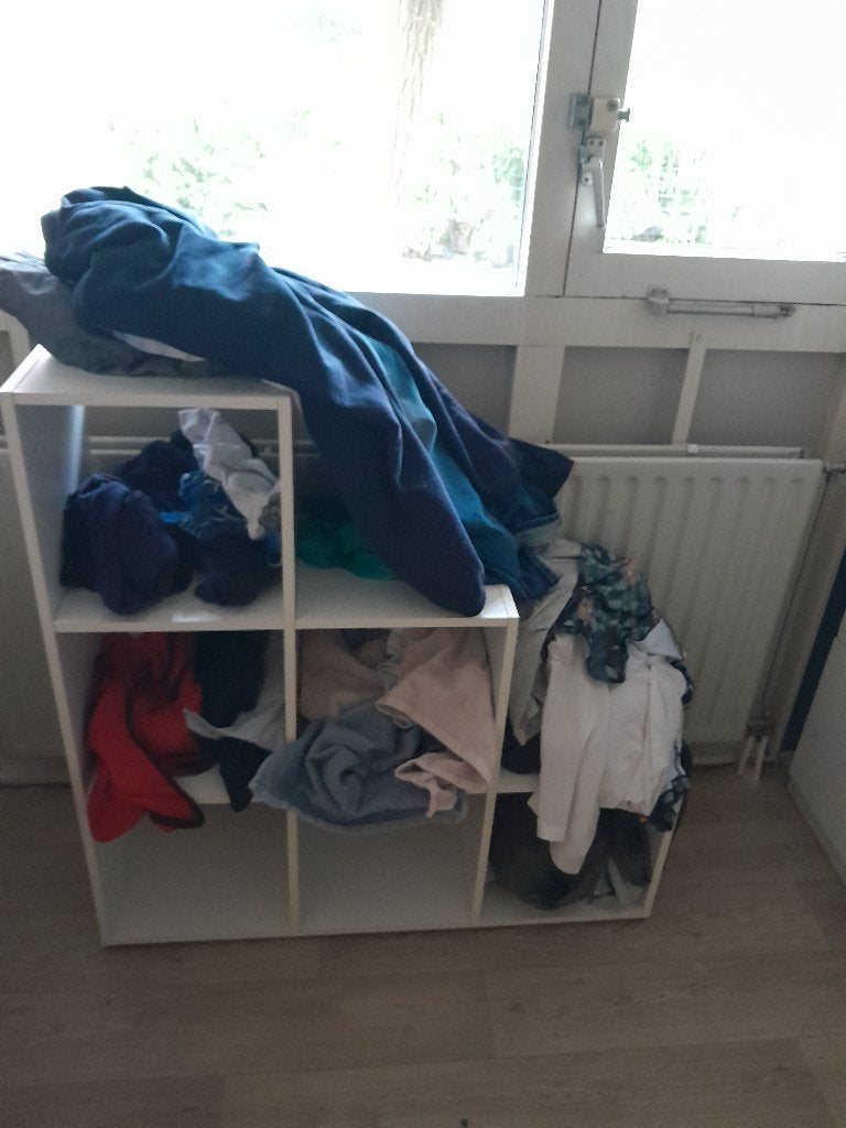 Kast, Huis en Inrichting, Kasten | Kledingkasten, Ophalen, Gebruikt, 100 tot 150 cm, 50 tot 100 cm