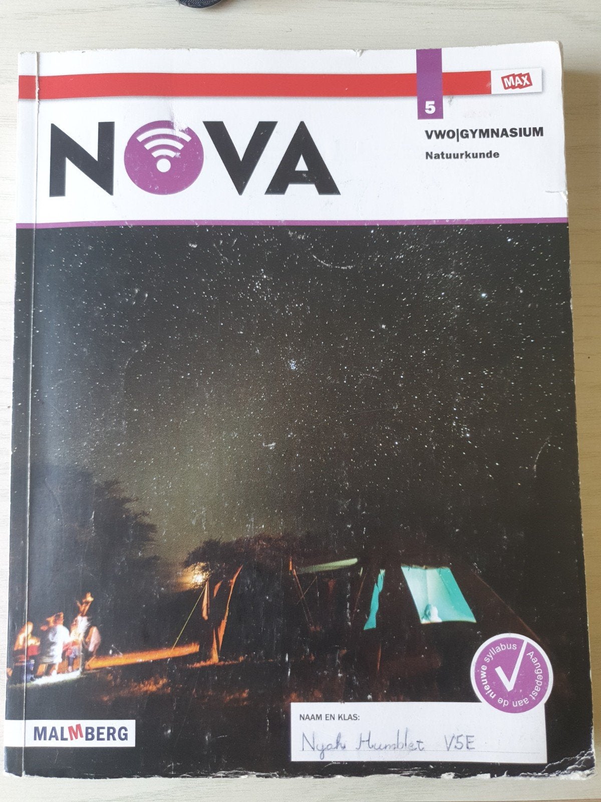 NOVA Natuurkunde VWO/Gymnasium 5 - Malmberg, VWO, Natuurkunde, Ophalen of Verzenden, Gelezen