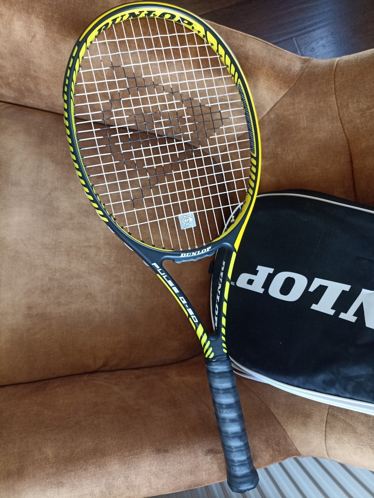 NIEUW tennisracket: Dunlop Pulse G-50, met tennistas, Sport en Fitness, Tennis, Ophalen of Verzenden, Nieuw, Dunlop, L4