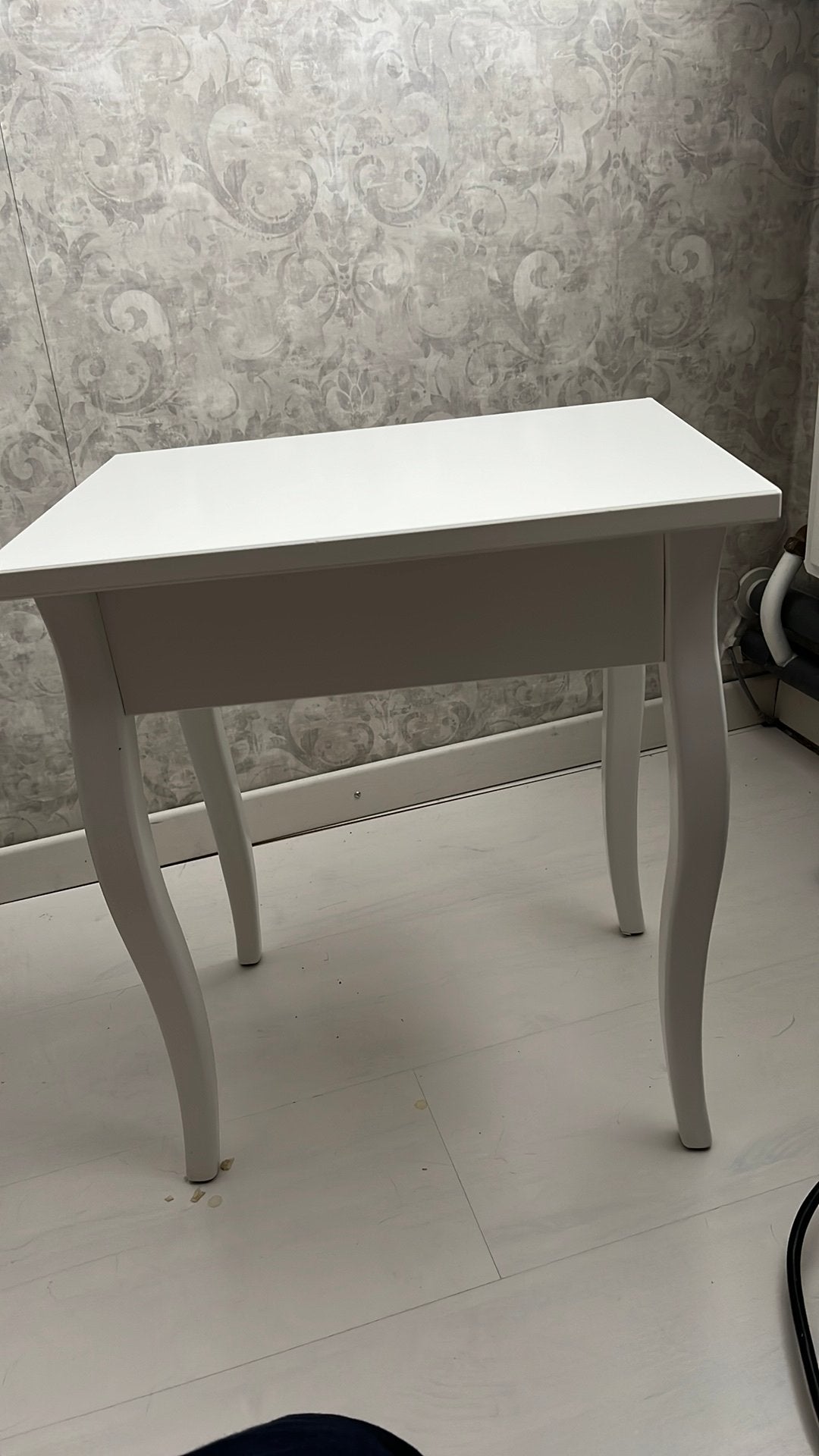 Ikea Tinius tafeltje/ krukje, Ophalen, 50 tot 100 cm, Rond, Zo goed als nieuw