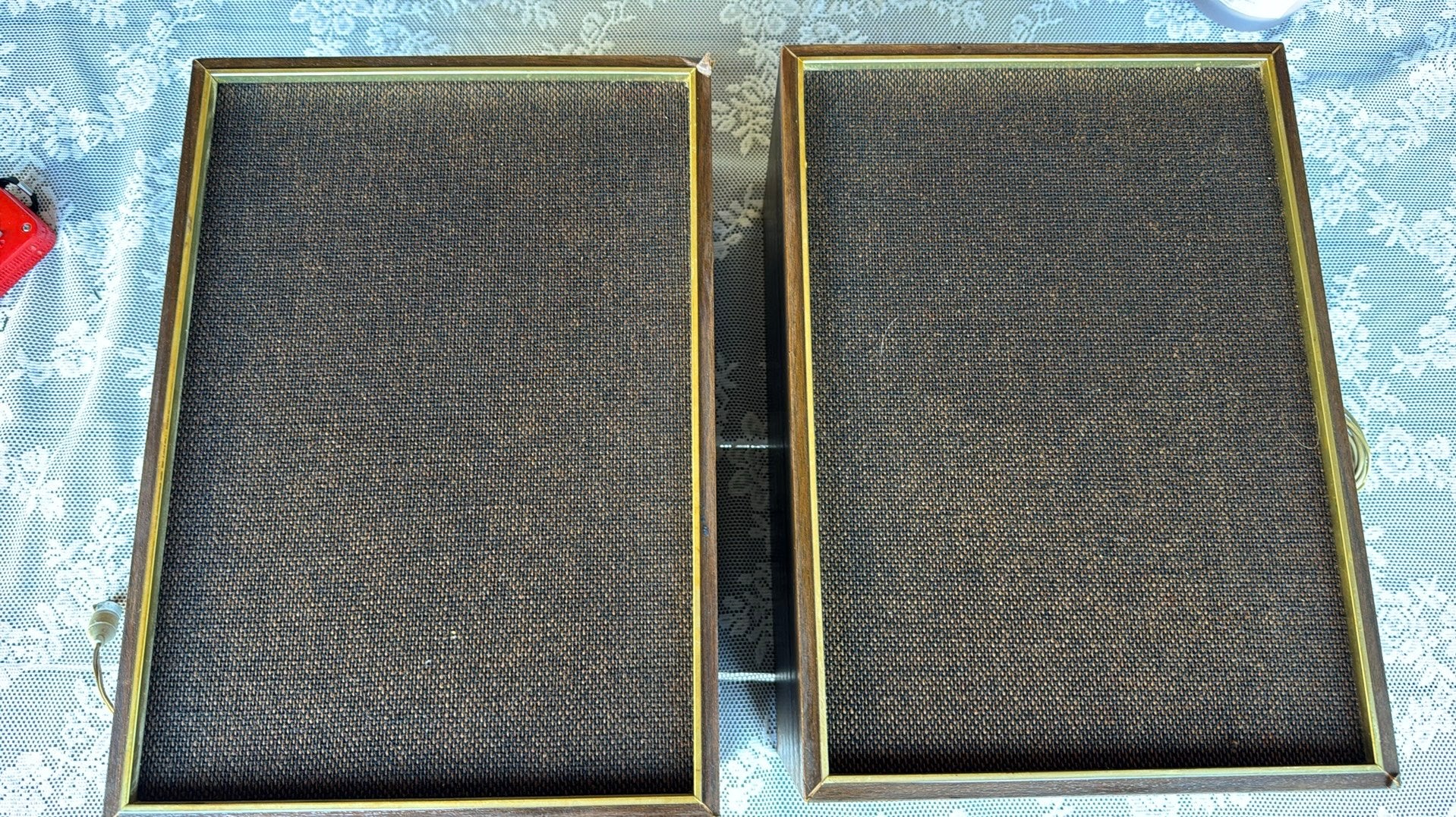 Vintage Philips Luidsprekers speakers 22RH412/OIZ ongetest, Ophalen, Philips, Gebruikt, Overige typen
