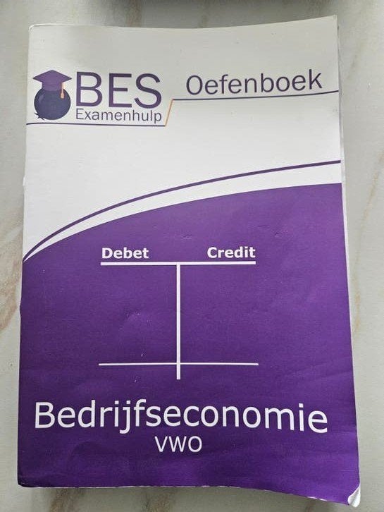 BES Examenhulp Oefenboek Bedrijfseconomie VWO, Boeken, Ophalen of Verzenden, BES Examenhulp, Gamma, WO