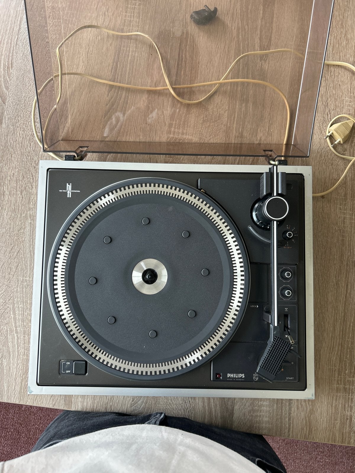 Philips Platenspeler - Vintage Audio Erfgoed, Ophalen, Gebruikt, Platenspeler, Philips
