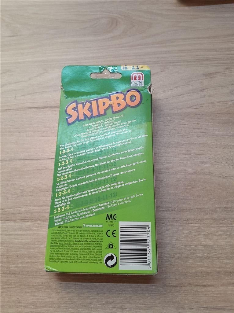 Skip bo kaartspel - s3790, Verzenden, Zo goed als nieuw