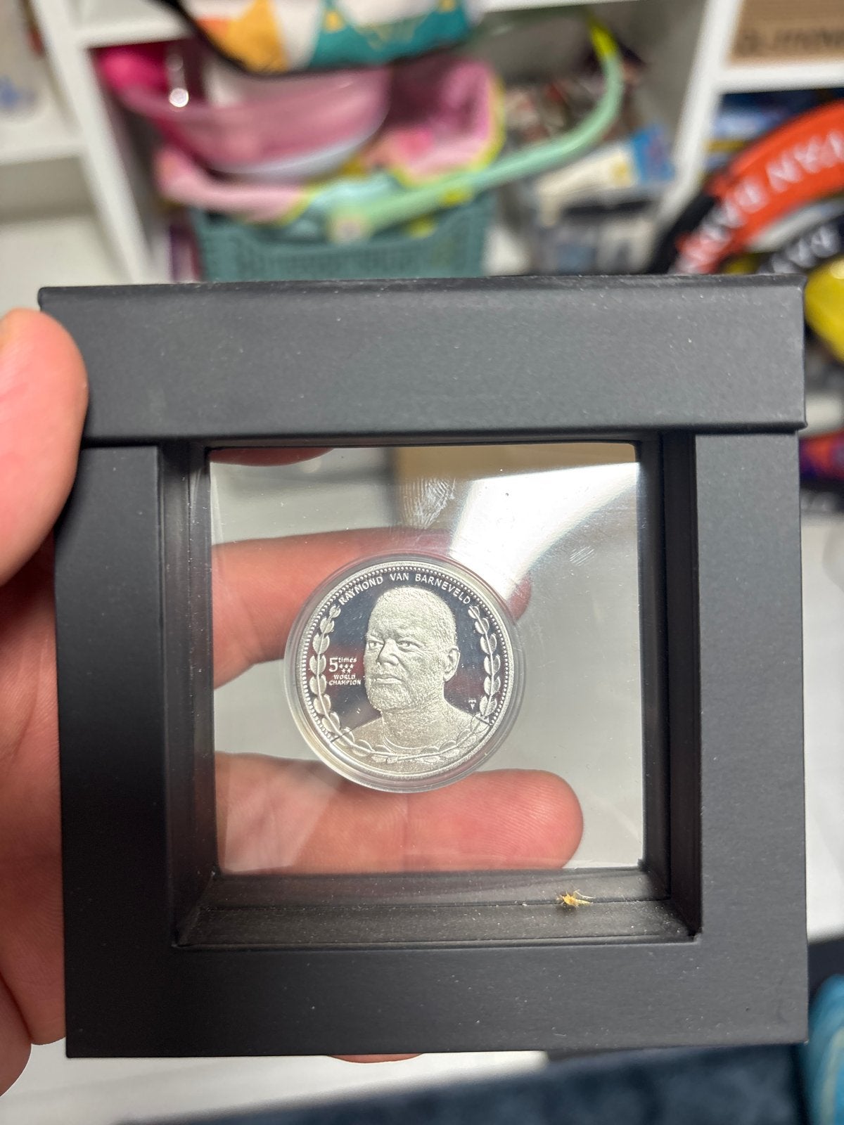 Zilveren munt Raymond van Barneveld - Royal Dutch Mint, Koningin Beatrix, Zilver, Losse munt, Overige waardes
