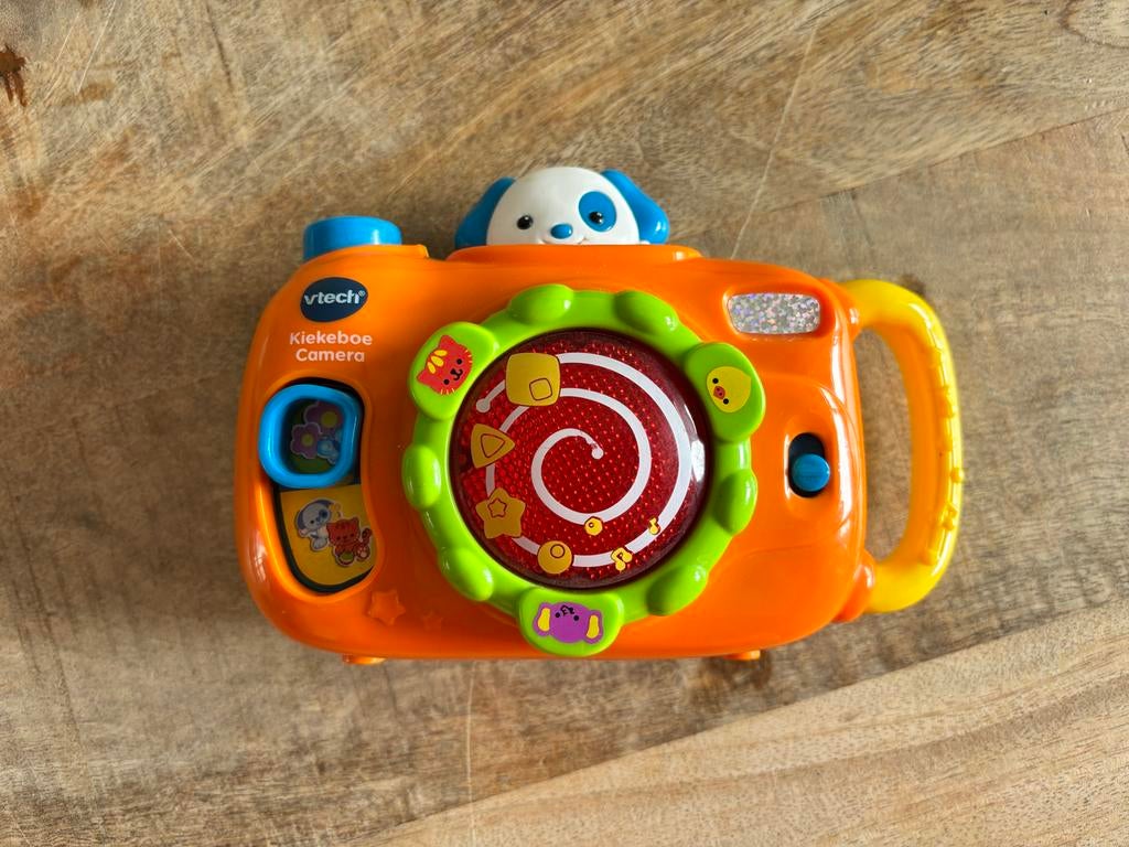 Vtech Kiekeboe Camera - Interactief Speelgoed voor Peuters, Ophalen of Verzenden, Zo goed als nieuw, 6 maanden tot 2 jaar