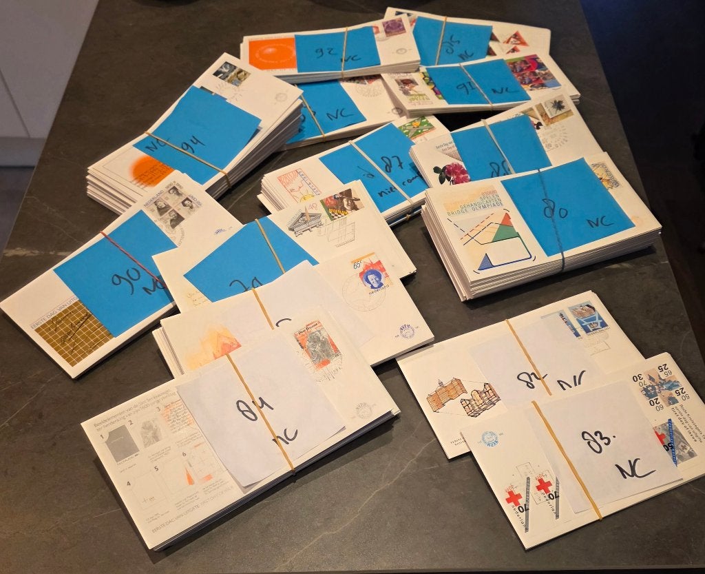 Speciale 1e dag Enveloppen, niet compleet, Postzegels en Munten, Postzegels | Eerstedagenveloppen, Ophalen of Verzenden, Onbeschreven