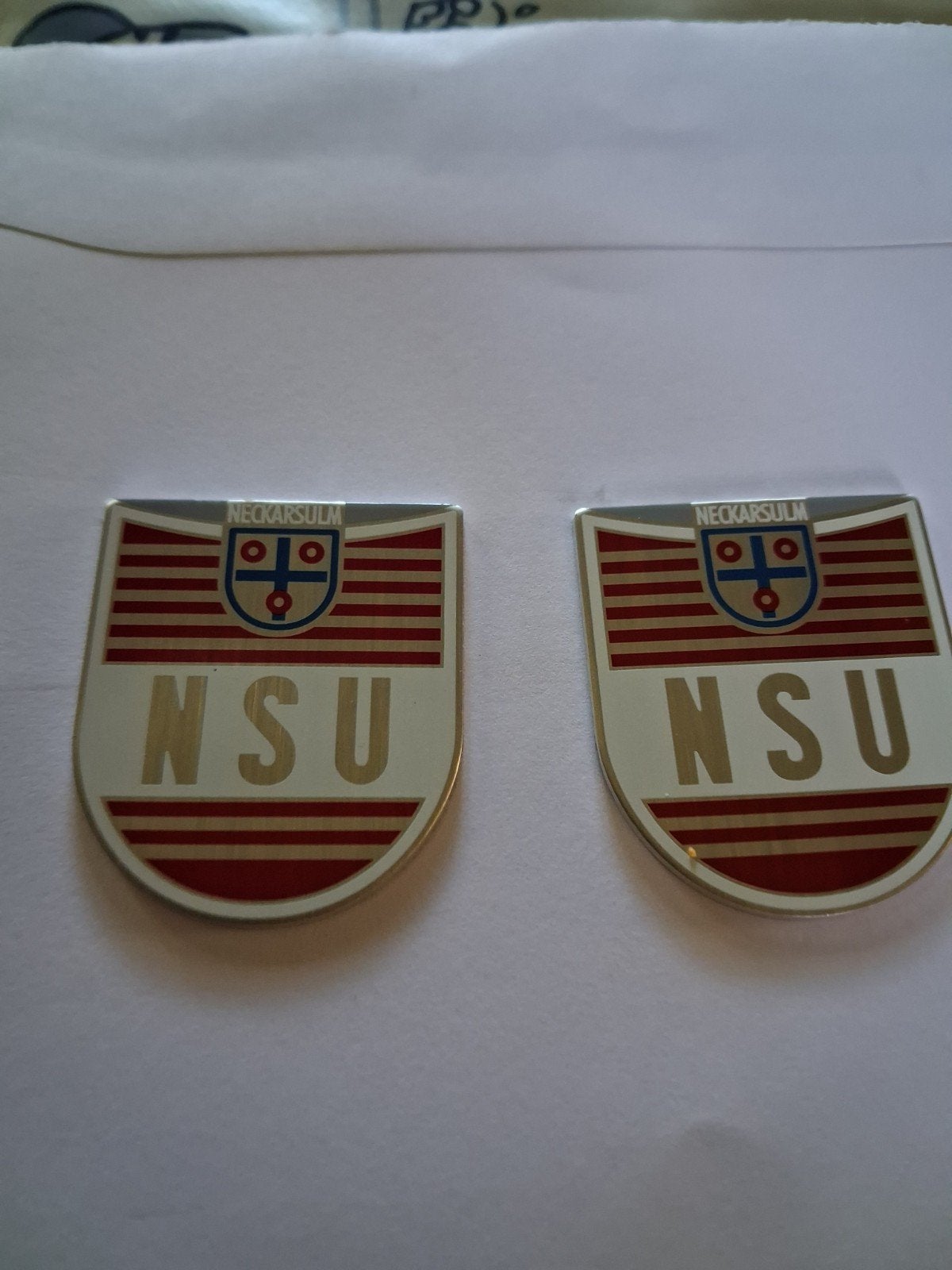 2 Nieuwe Tankstickers NSU Quickly, Ophalen of Verzenden