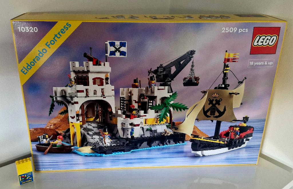 Lego 10320 Eldorado Fortress, Lego, Nieuw, Compleet, Complete set
