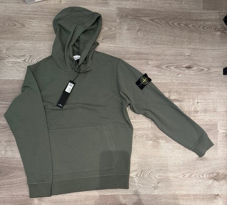 Nieuwe Stone Island Trui Musk Groen met Prijskaartje, Ophalen, Nieuw, Maat 52/54 (L), Groen