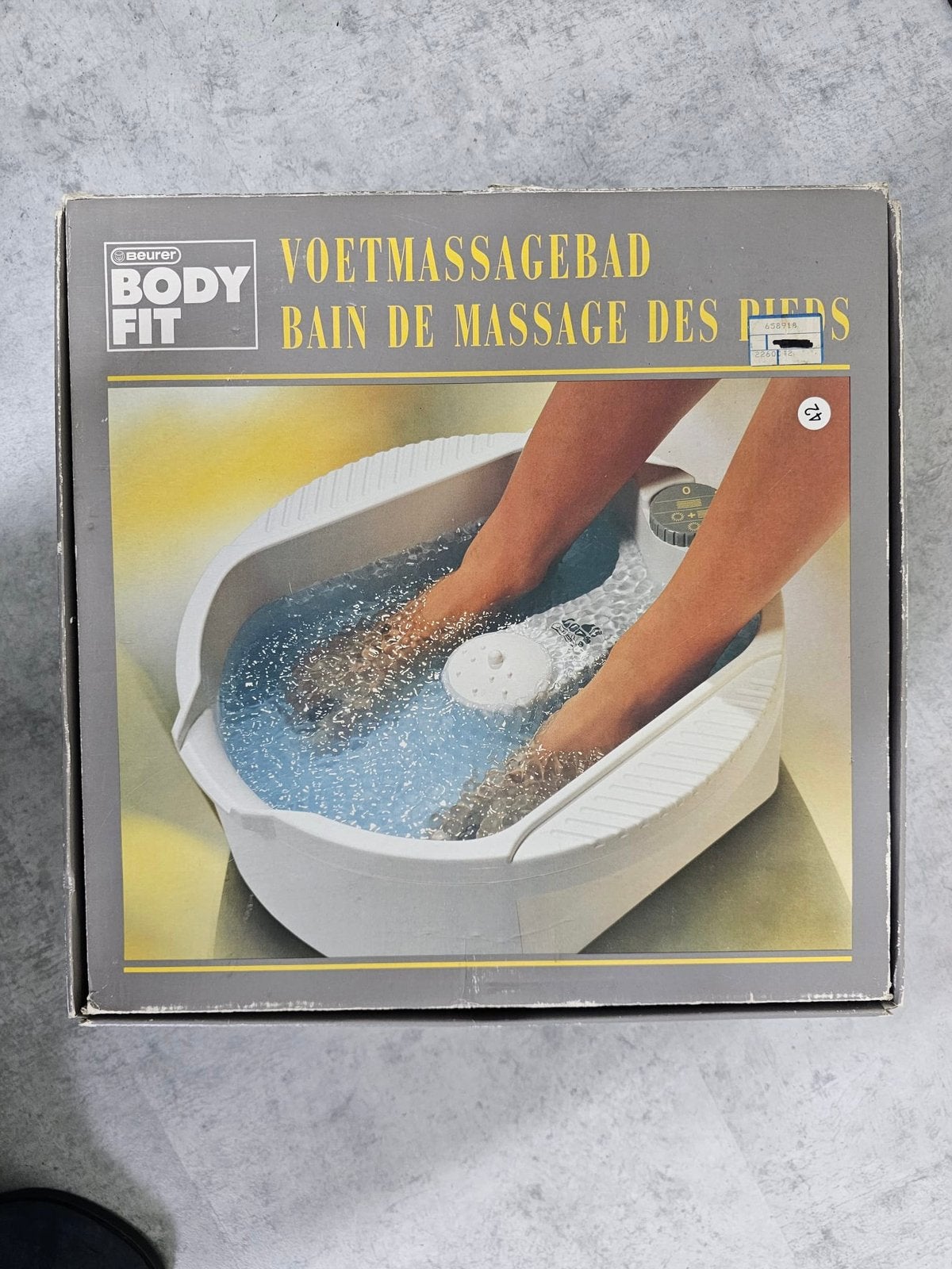 Bodyfit voetmassagebad, Witgoed en Apparatuur, Verzenden, Zo goed als nieuw, Hand- en Voetverzorging