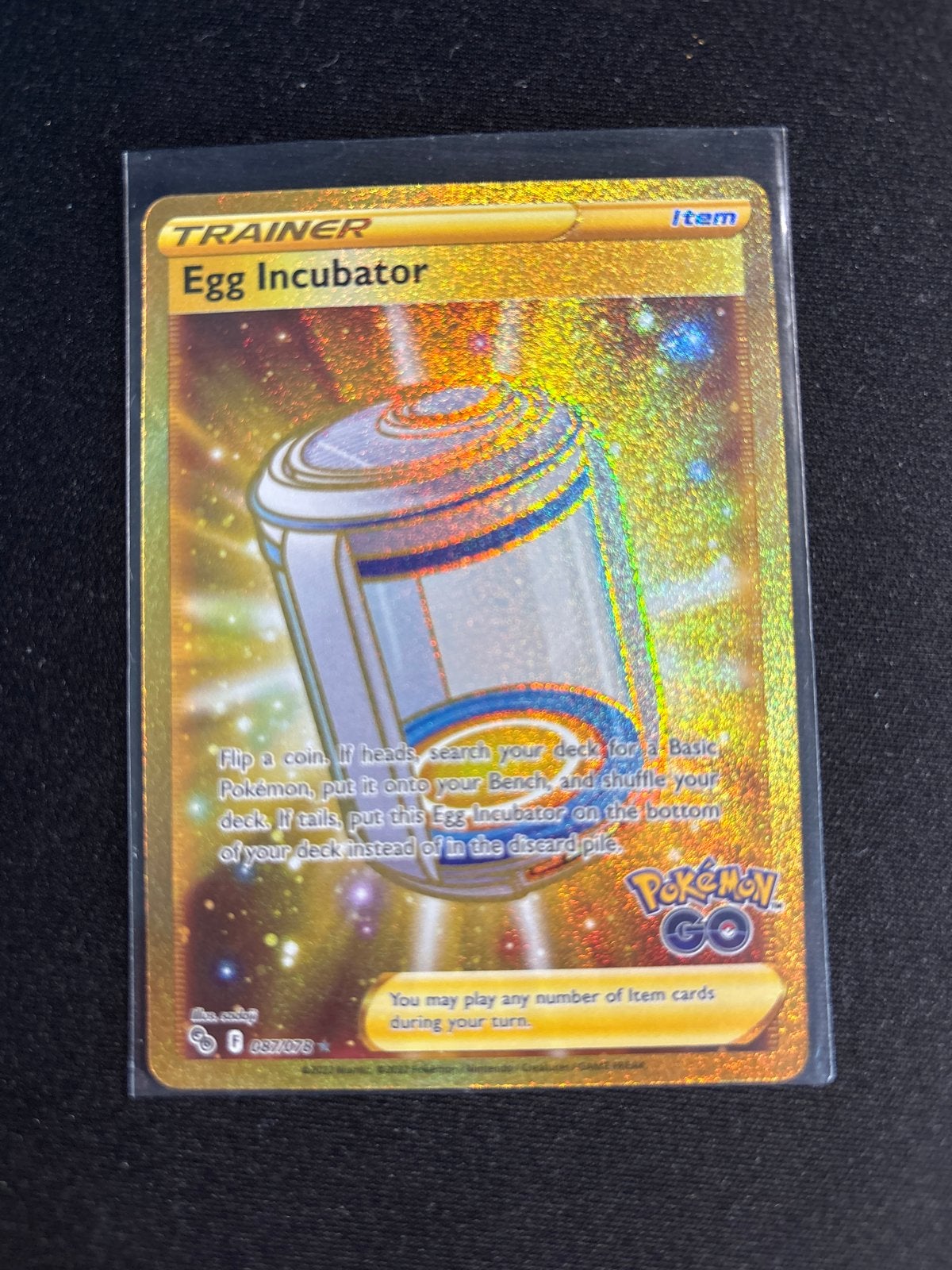 Egg Incubator | NM | Pokemon Go, Verzenden, Zo goed als nieuw, Losse kaart, Foil