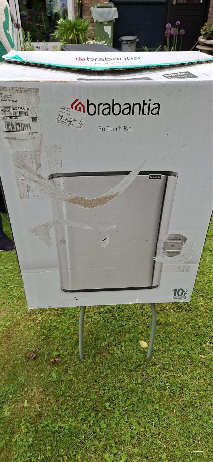 Bo Touch Bin Brabantia afvalemmer 60 liter, Ophalen, 50 tot 75 cm, Nieuw, 40 liter of meer