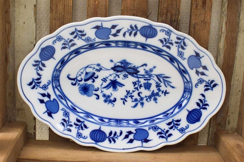 Bavaria porseleinen ovale schaal 46639, Gebruikt, Ophalen of Verzenden, Bord(en), Overige stijlen