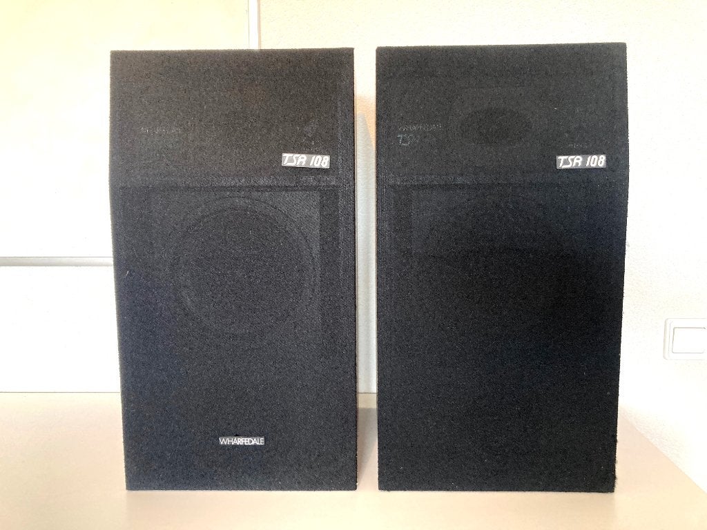 Set Wharfedale TSR 108 luidsprekers, Ophalen, Gebruikt, Wharfedale, 60 tot 120 watt