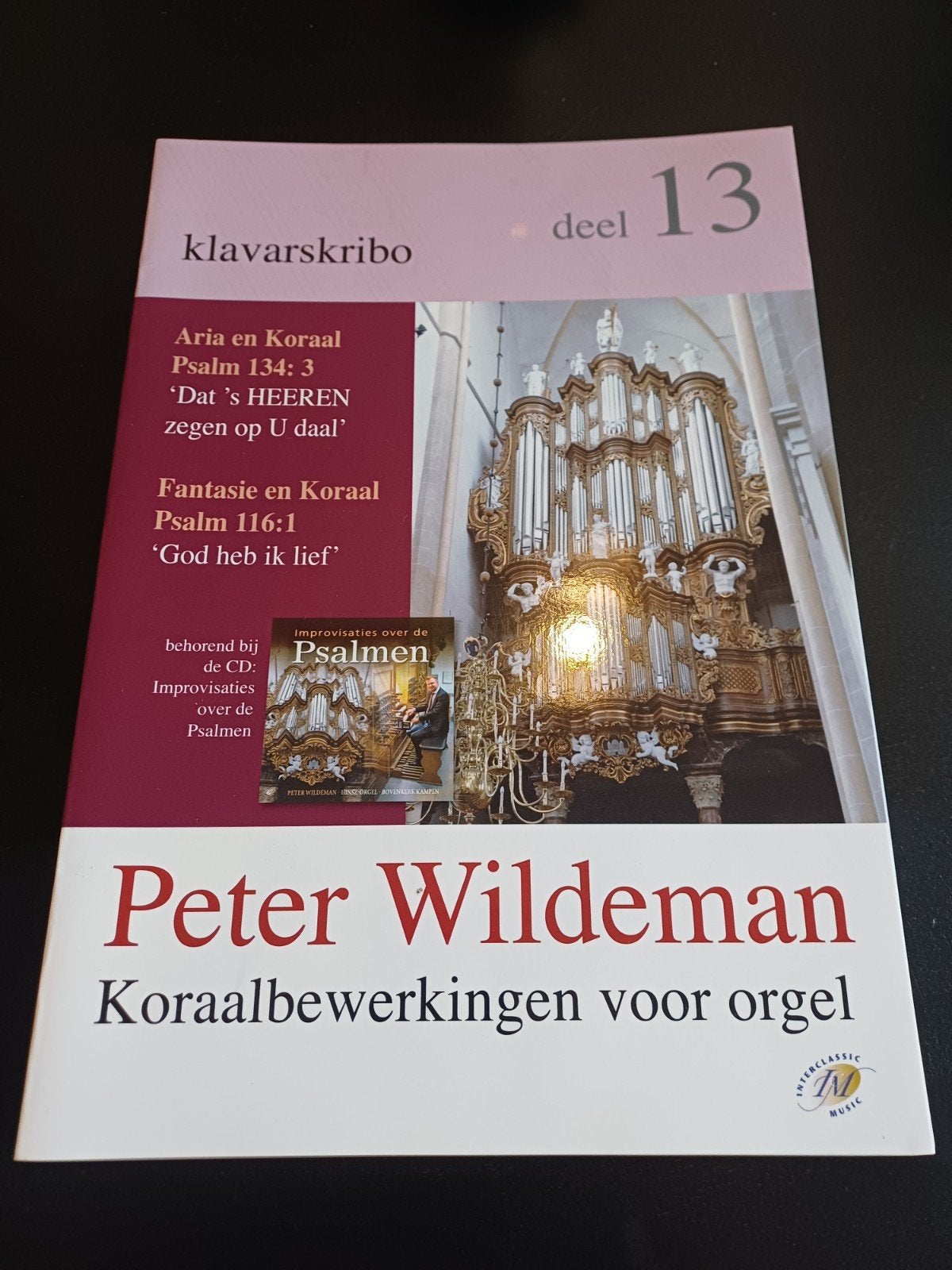 Peter Wildeman Koraalbewerkingen voor orgel deel 13, Orgel, Klassiek, Ophalen of Verzenden, Zo goed als nieuw