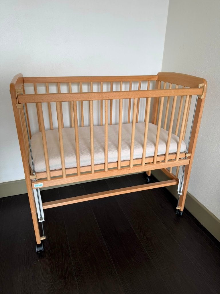 Fillikid Nino Aanschuifbedje / Co-sleeper, Kinderen en Baby's, Babywiegjes en Ledikanten, Ophalen, Gebruikt, Wieg
