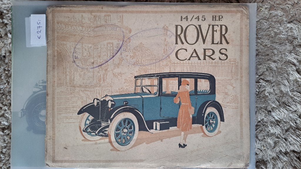 Div. oude Rover folders vanaf 1921 tot 1956, Ophalen, Zo goed als nieuw, Overige merken