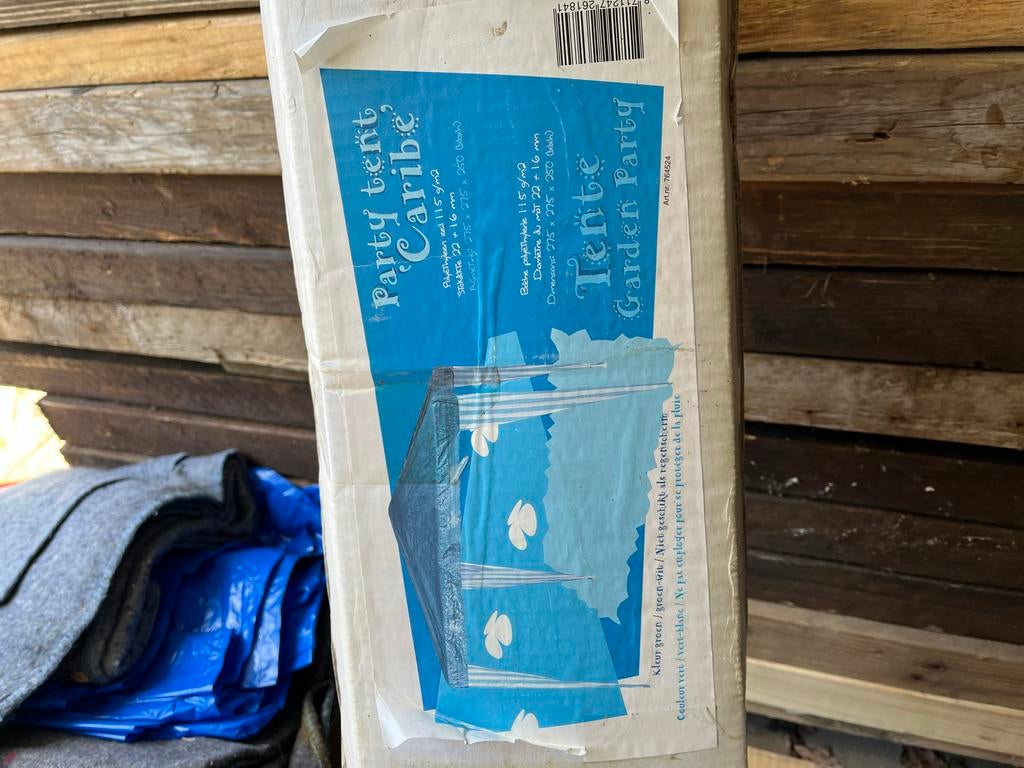 Partytent Caribe Groen - Nieuw in doos, Tuin en Terras, Zwembad-toebehoren, Ophalen of Verzenden, Zo goed als nieuw