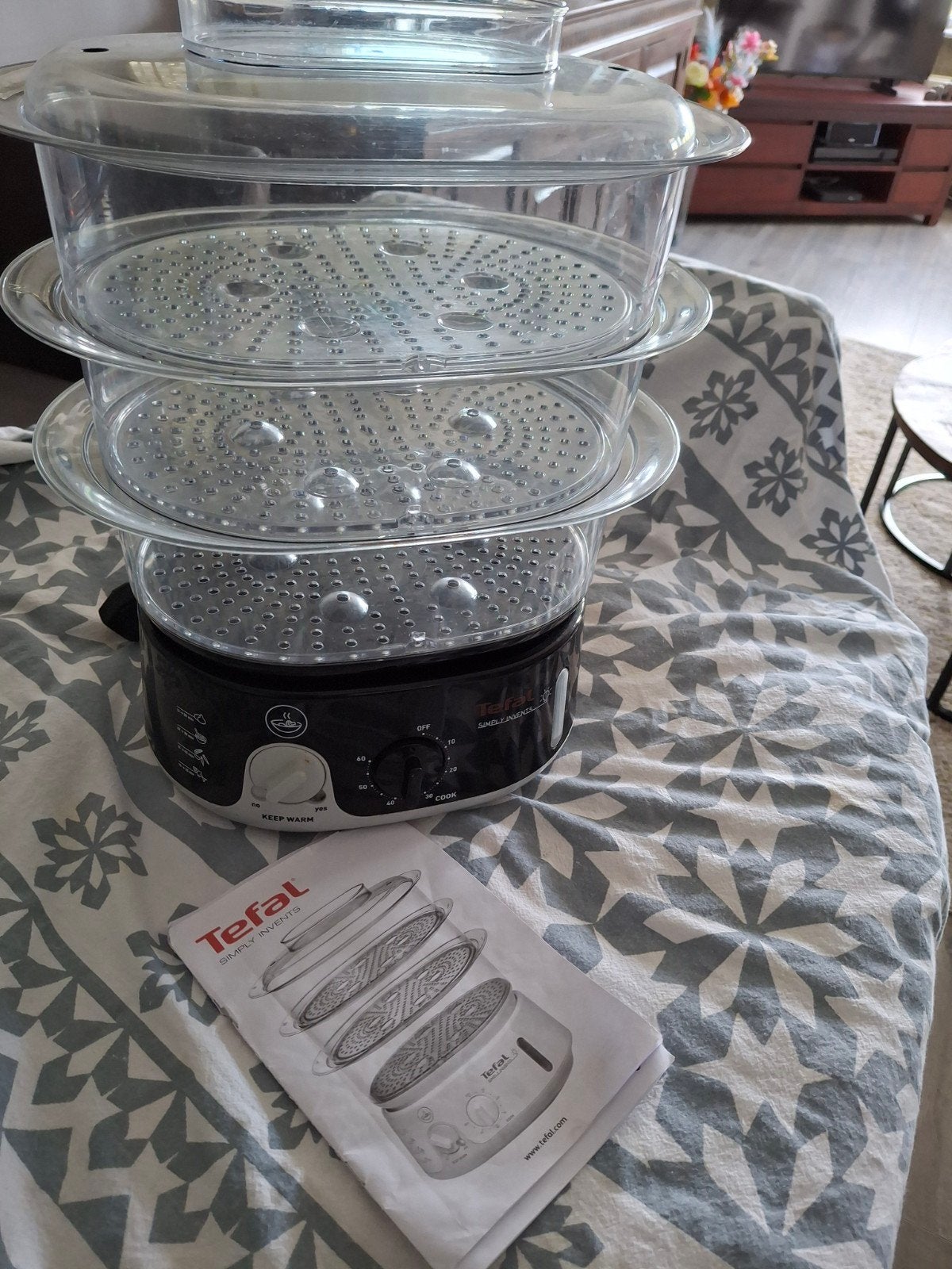 Tefal teStoomkoker - Smart Steamer - Zo goed als nieuw, Witgoed en Apparatuur, Ophalen, Niet werkend, Kledingstomer
