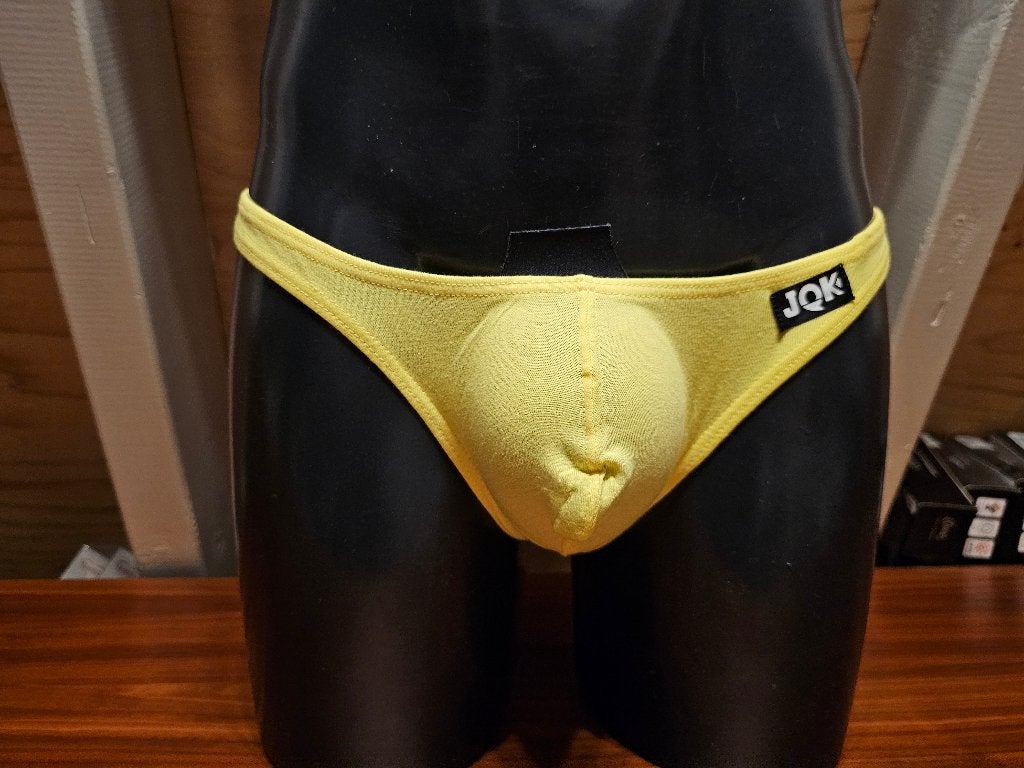 Lage string L geel, Kleding | Heren, Ophalen of Verzenden, Geel, Slip