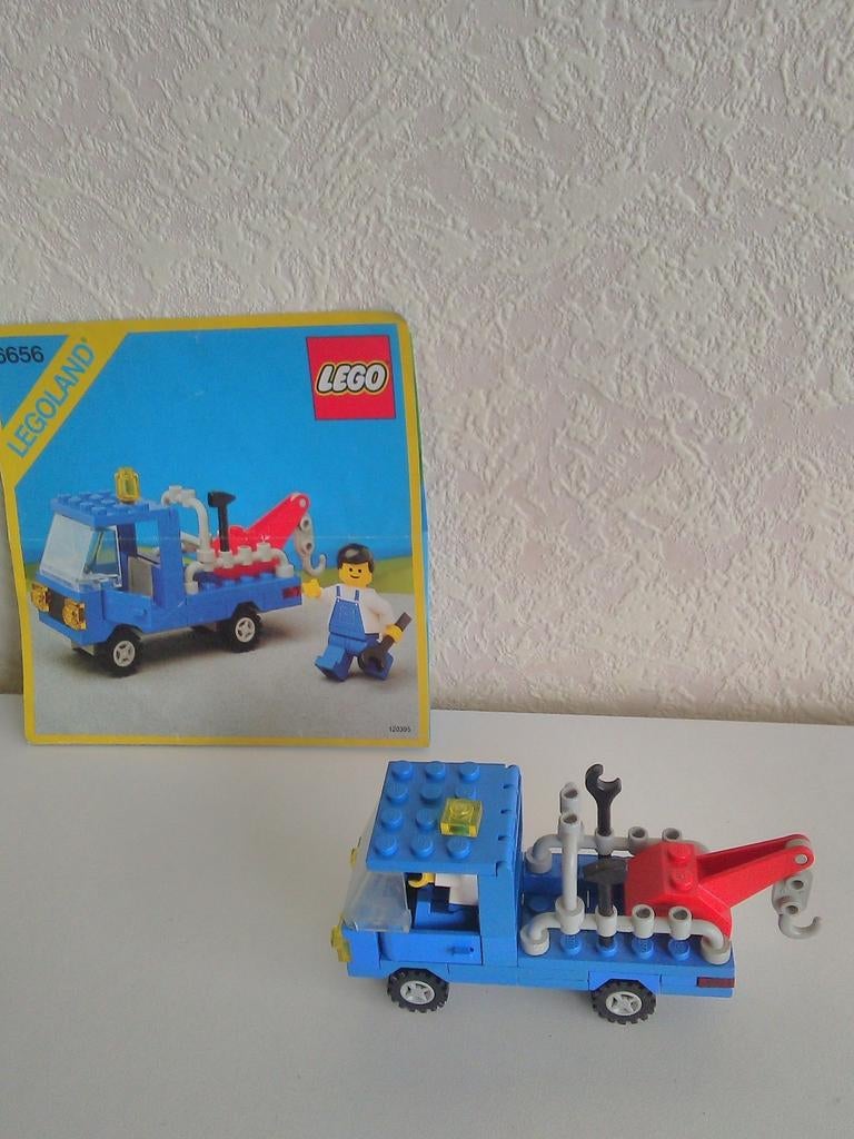 Lego 6656 takelwagen met boekje is compleet, Ophalen of Verzenden, Zo goed als nieuw