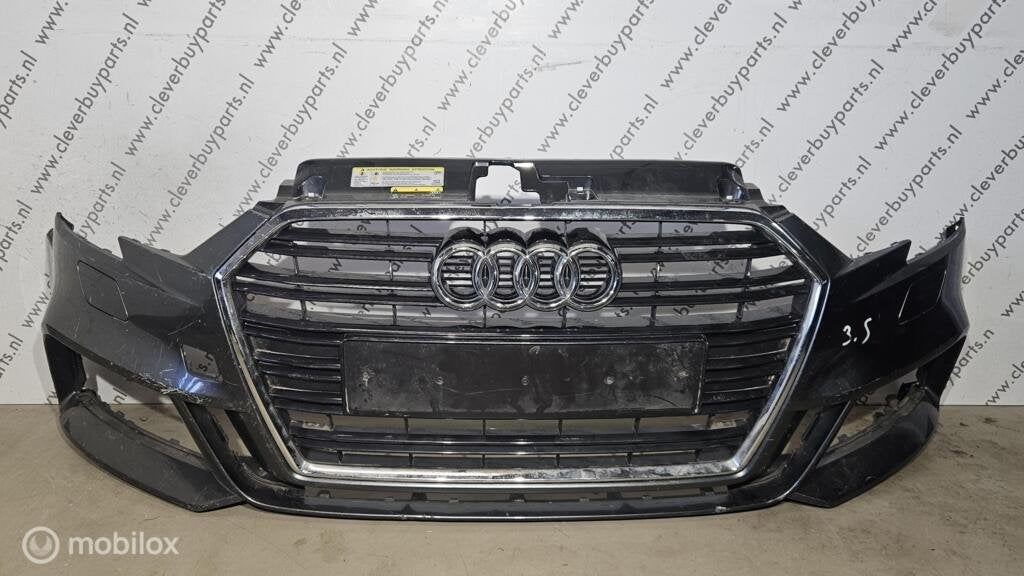 Voorbumper origineel Audi A3 8V ('12-'17) 8V3807437AM, Audi, Gebruikt, Voor, Bumper