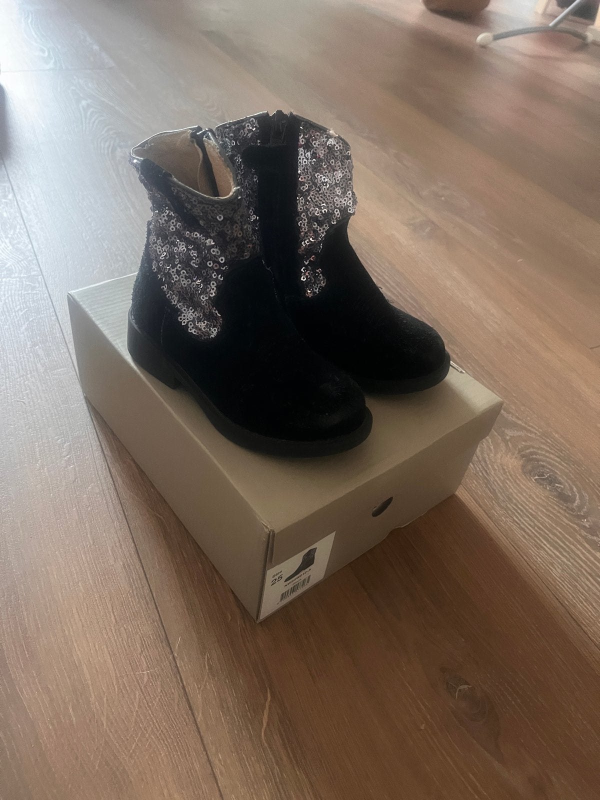 Shoesme laarsjes/laarzen/cowboy laarzen pailletten, maat 25, Ophalen of Verzenden, Meisje, Laarzen