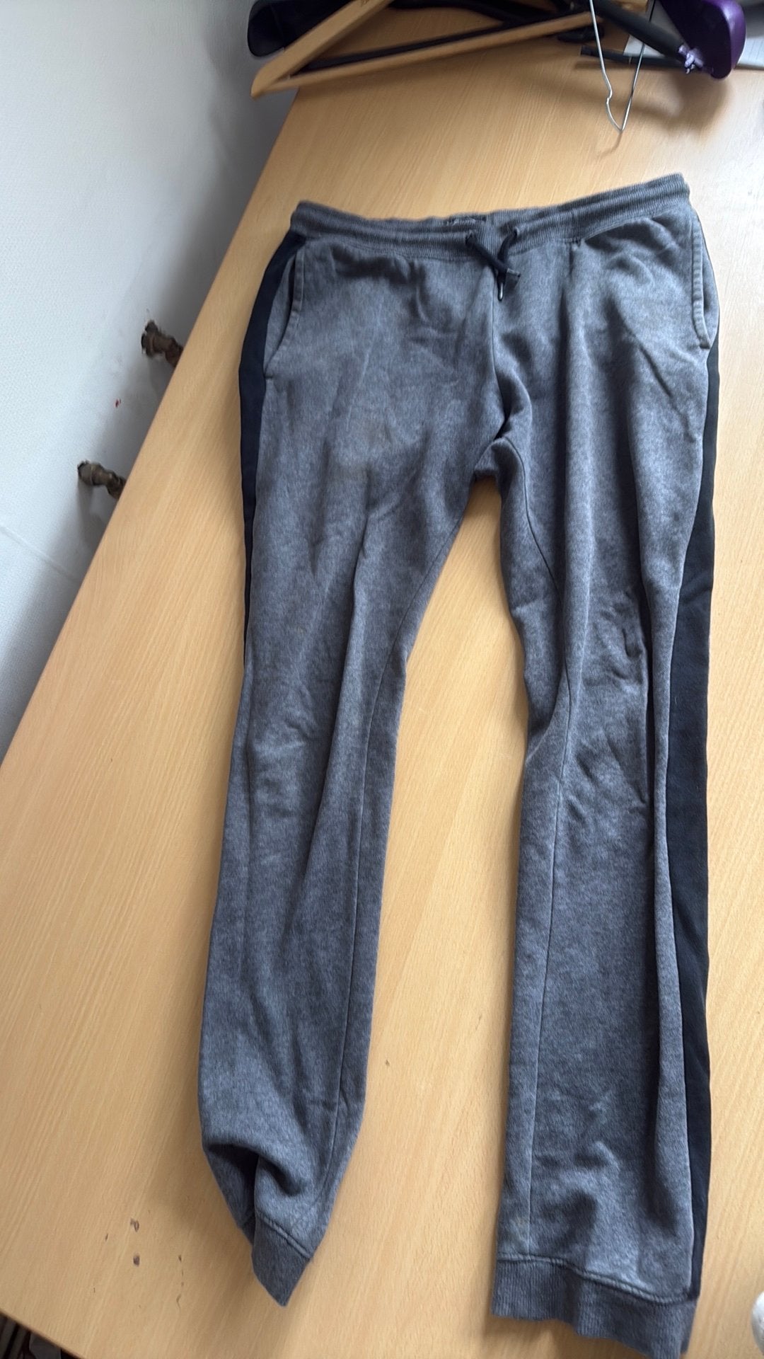 Donkergrijze Joggingsbroek, Ophalen, Zo goed als nieuw, Maat 46 (S) of kleiner, Grijs