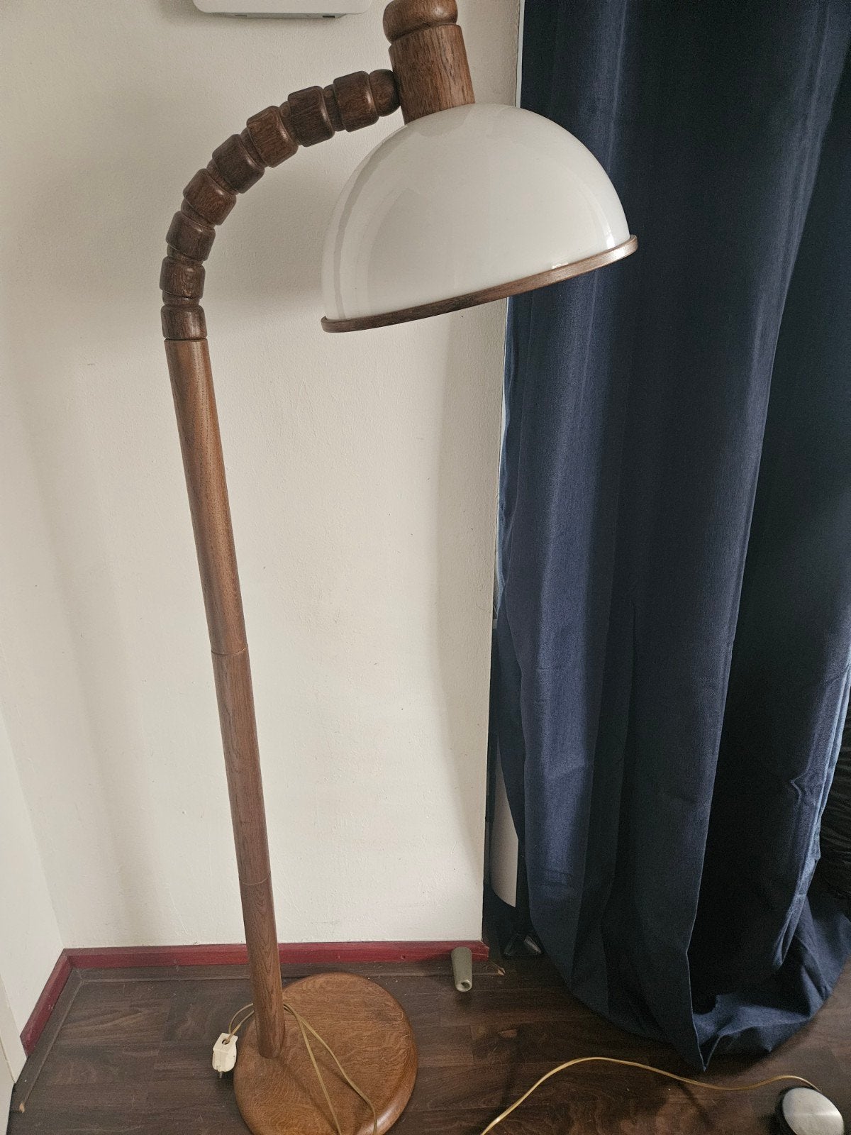 Vintage vloerlamp Steinhauer, Ophalen, Gebruikt, Hout, 150 tot 200 cm