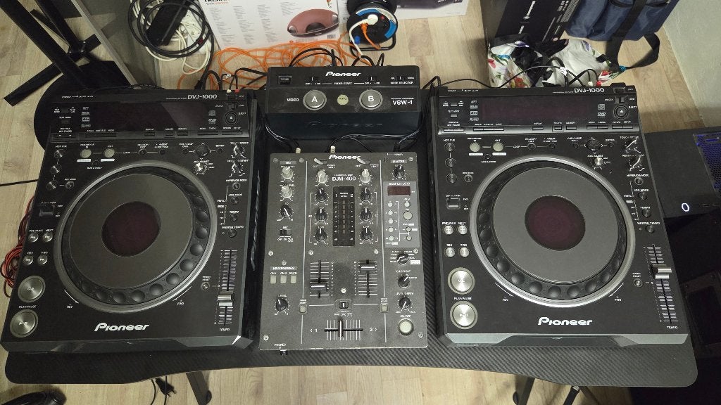 Zeldzame Pioneer DVJ-1000 set, Ophalen, Gebruikt, Dj-set, Pioneer