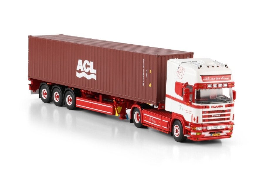 WSI SCANIA  4 TOPLINE 4X2 FLEX CONTAINER F   V.D. HEUVEL