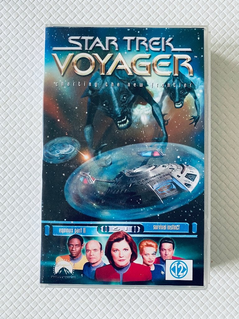 VHS: Star Trek Voyager 6.01 (1999), Nederlands ondertiteld, Ophalen of Verzenden, Tv-serie of Tv-programma, Vanaf 12 jaar