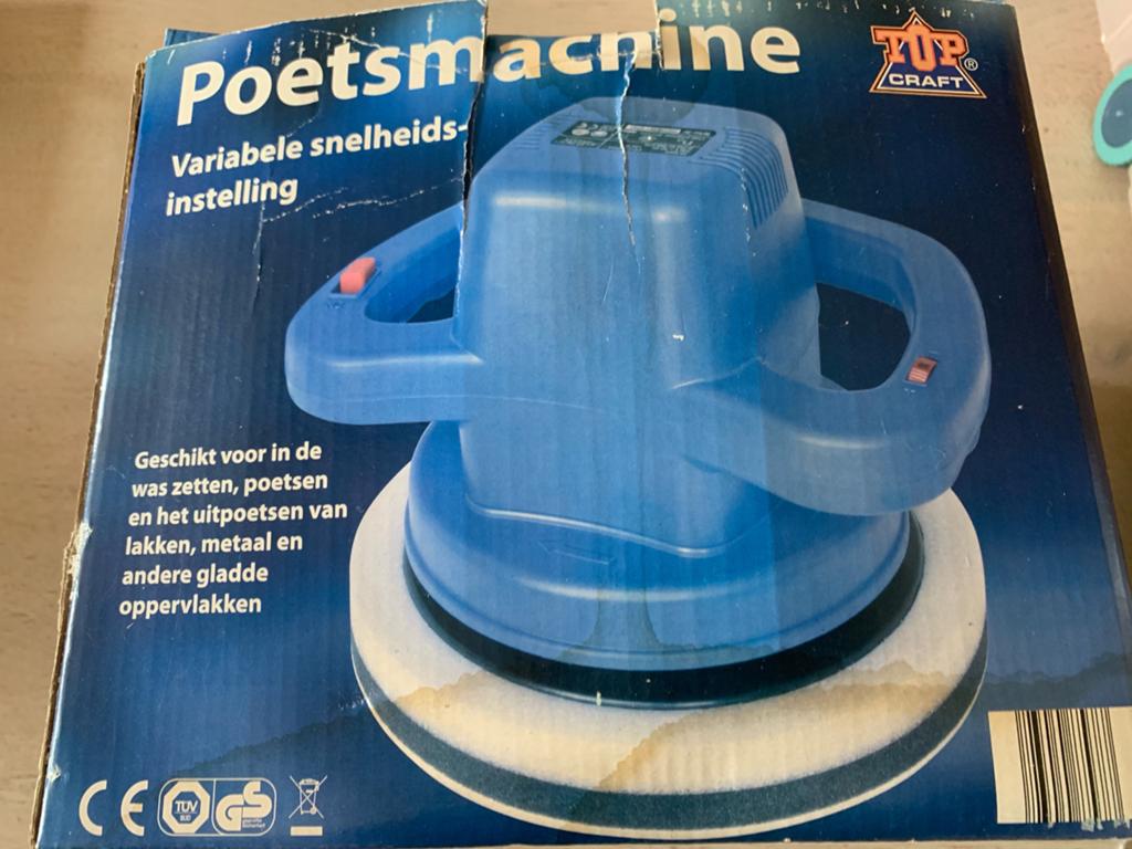 Poetsmachine met variabele snelheidsinstelling, Ophalen of Verzenden, Nieuw