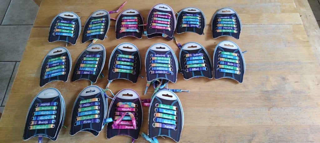 Veters met jongensnaam, Ophalen of Verzenden, Nieuw, Jongen of Meisje