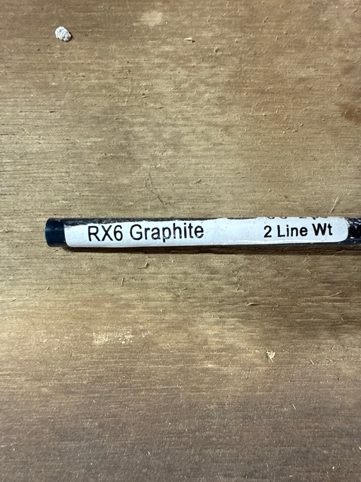 RX6 BV van Graphite Werphengel 6'6" 2-delig 2 Line Wt, Ophalen of Verzenden, Gebruikt, Werphengel