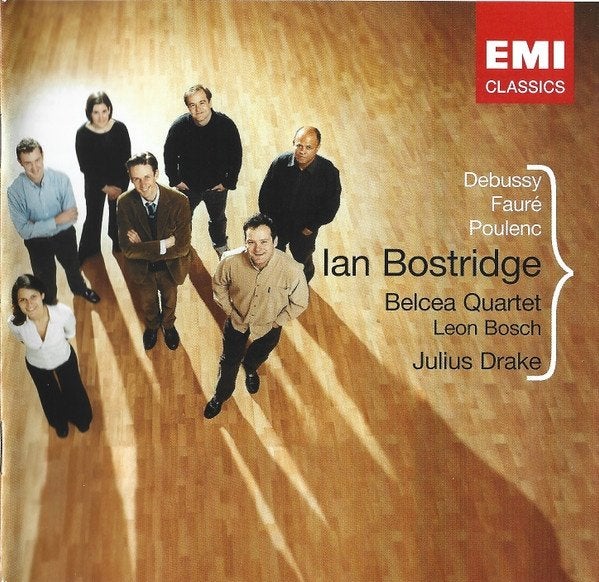 DEBUSSY FAURE POULENC Ian Bostridge CD BELCEA QUARTET EMI, Cd's en Dvd's, Ophalen of Verzenden, Modernisme tot heden, Nieuw in verpakking