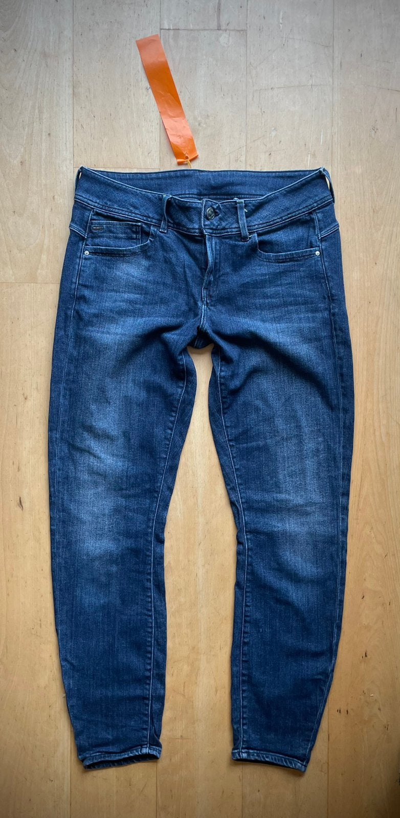G Star Raw Lynn B  D Mid Ankle skinny Wmn jeans W31 L34, Ophalen of Verzenden, Zo goed als nieuw, Blauw, W30 - W32 (confectie 38/40)