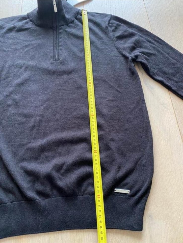 Icon Amsterdam half zip S nieuw zwart, Kleding | Heren, Ophalen of Verzenden, Nieuw, Maat 46 (S) of kleiner, Zwart