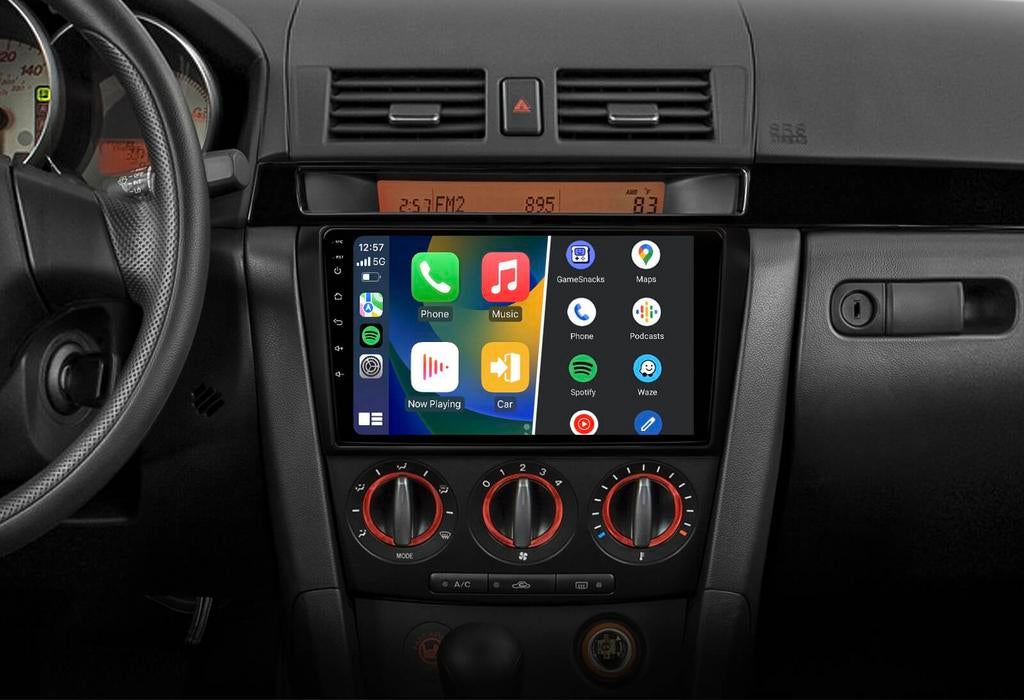 Mazda 3 2004–2009 CarPlay & Camera Inbouw, Auto diversen, Autoradio's, Nieuw, Ophalen of Verzenden