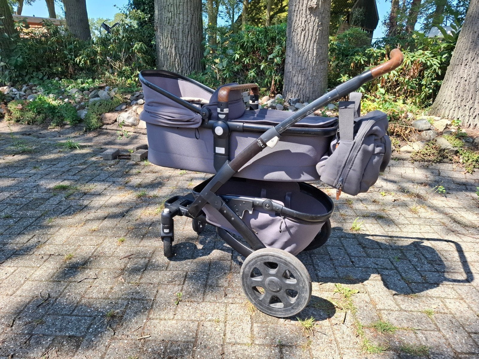 Joolz Geo Trailer 2 Costume made, Kinderen en Baby's, Kinderwagens en Combinaties, Gebruikt, Verstelbare duwstang, Combiwagen