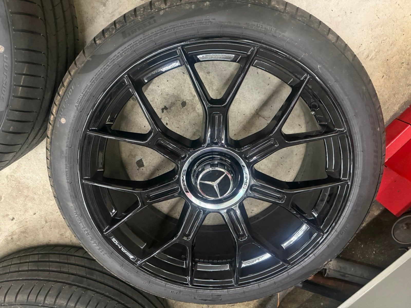 Mercedes amg 21 inch velgen E S GLC EQC EQE G GLE ML klasse, 265 mm, Banden en Velgen, Nieuw, Personenwagen