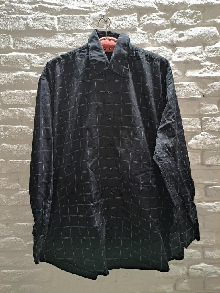 Highandmighty overhemd 1X, Kleding | Heren, Overhemden, Verzenden, Zwart, Highandmighty, Zo goed als nieuw